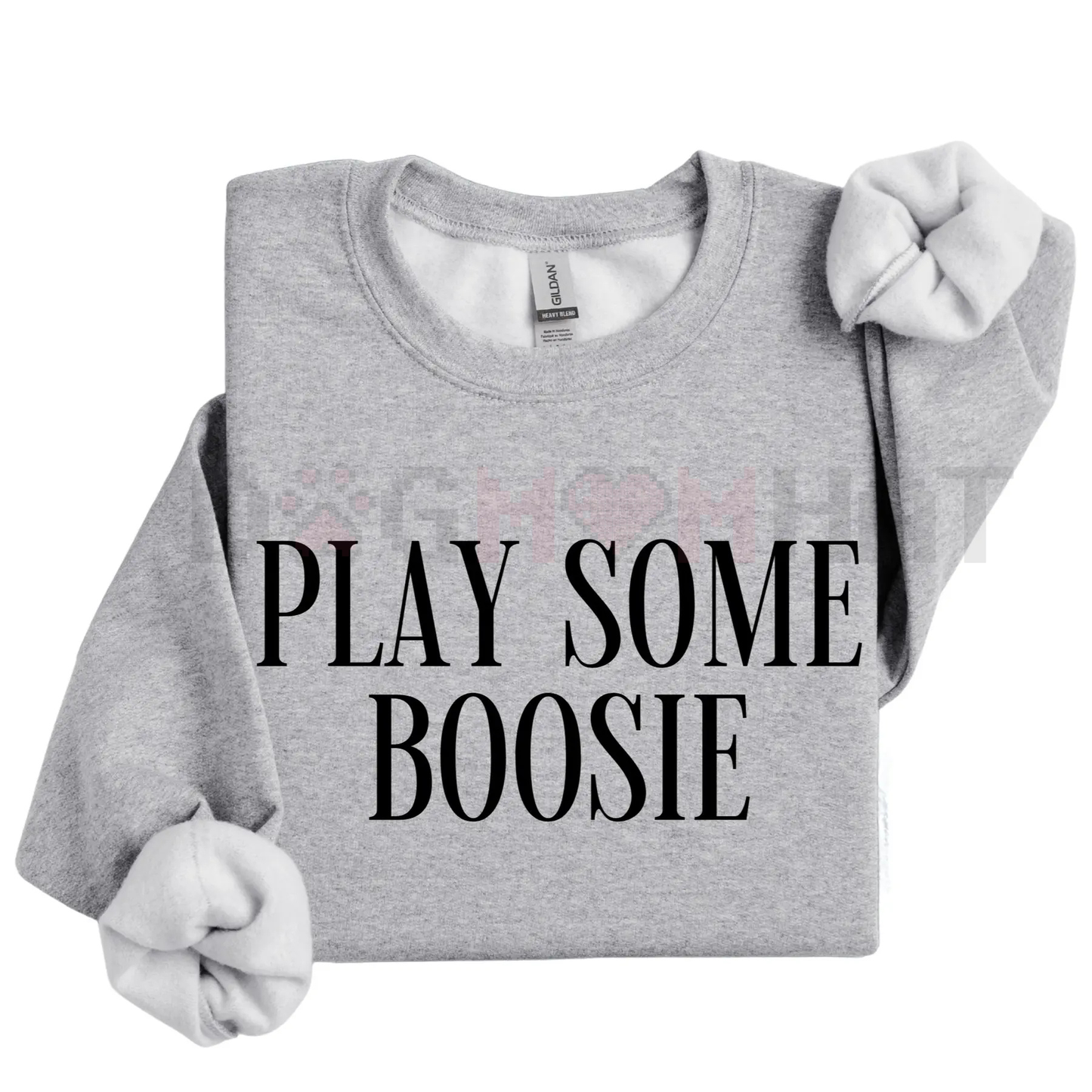 "Play Some Boosie" Badazz Southern Hip-Hop Crewneck – Unisex Rap Music Legend Sweatshirt