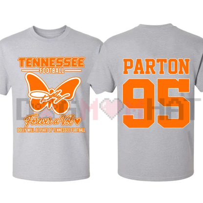 Dolly Parton Tennessee '95 T-Shirt - Vintage Country Music & Football Graphic Tee