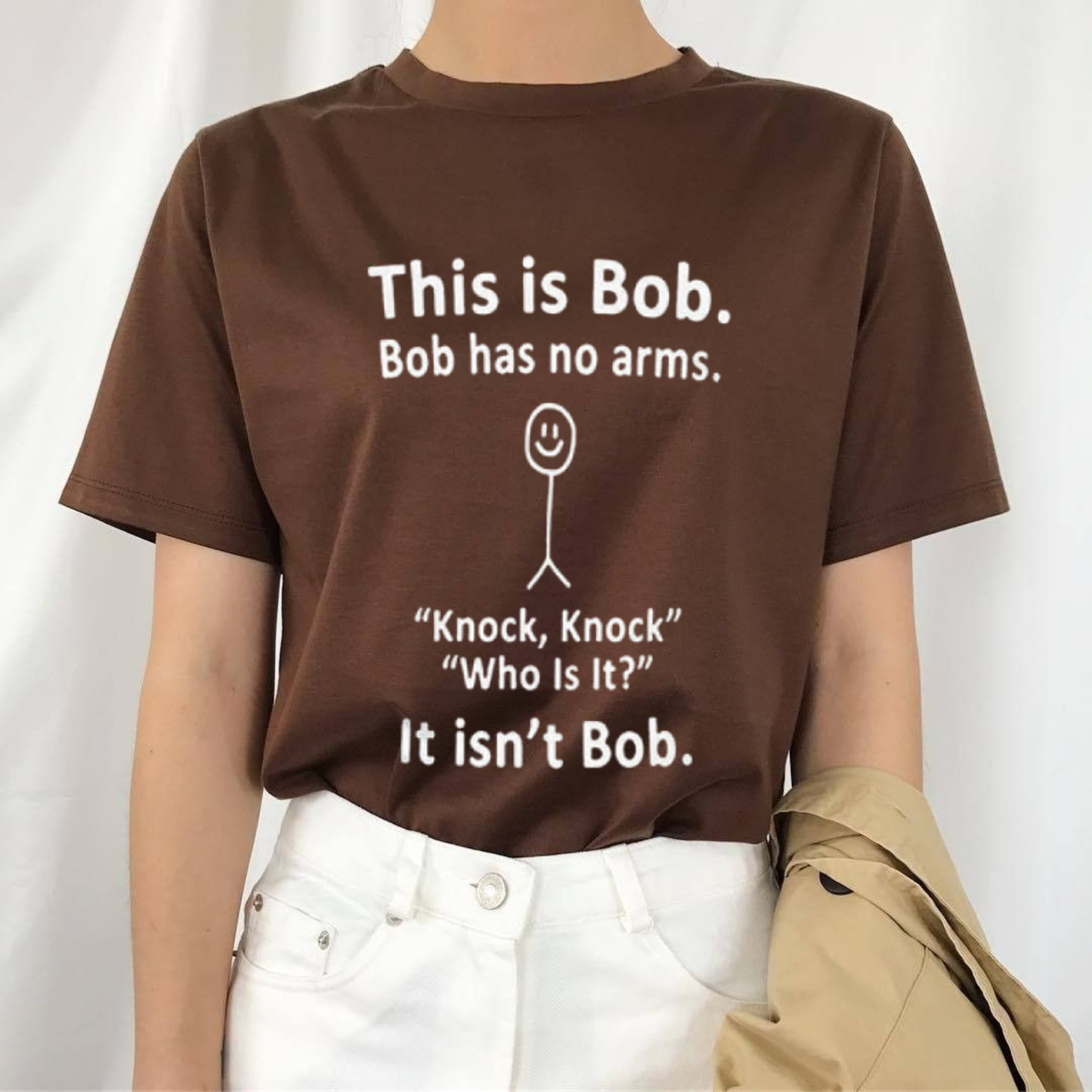"This Is Bob. Bob Has No Arms" T-Shirt