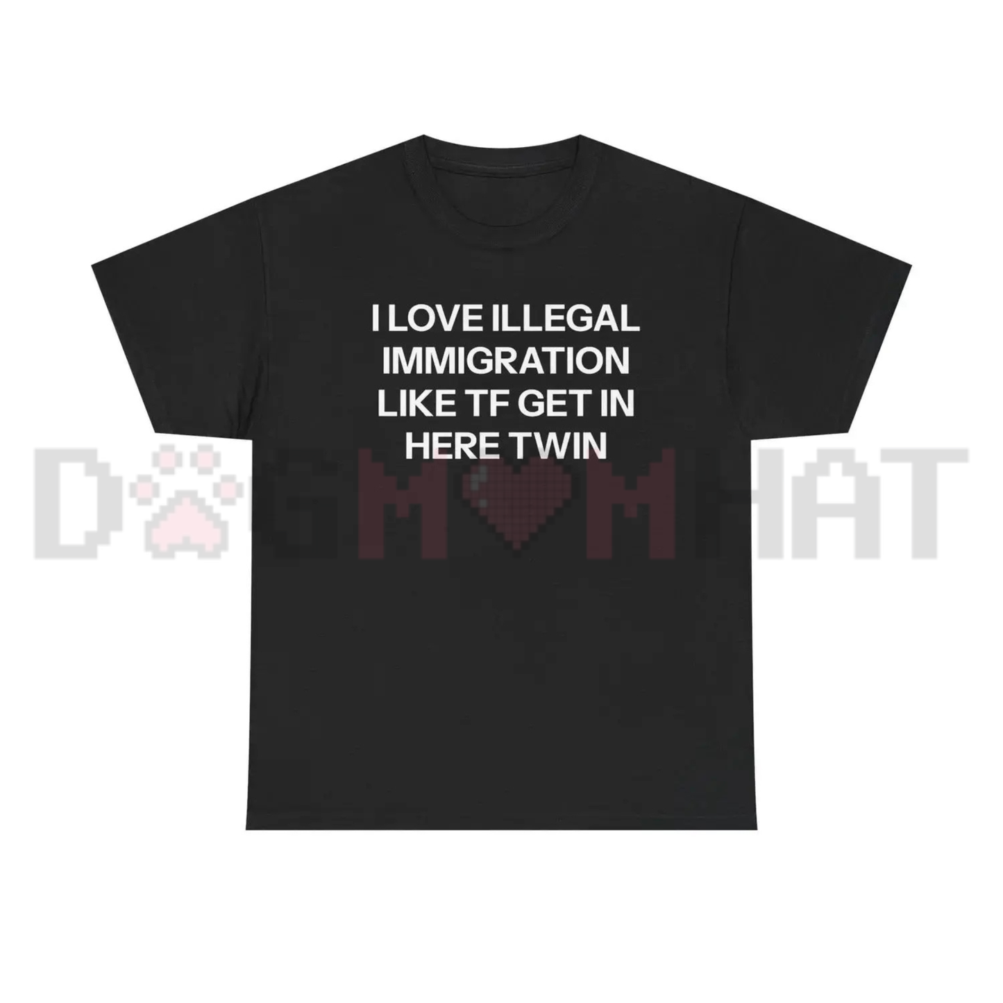 "I Love Illegal" Edgy Graphic T-Shirt
