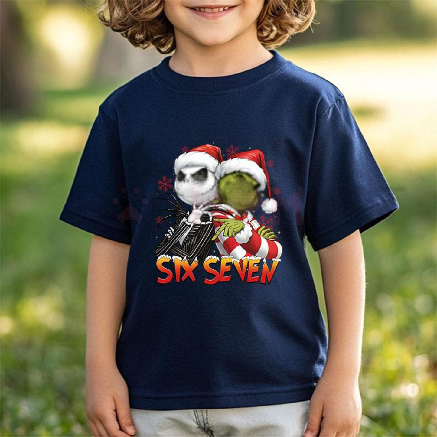 Six Seven Christmas Meme T-Shirt