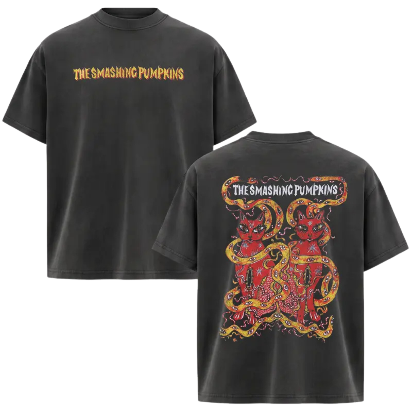 Smashing Pumpkins Vintage Rock Band Graphic Tee - Retro 90s Alternative Music Cotton Unisex T-Shirt