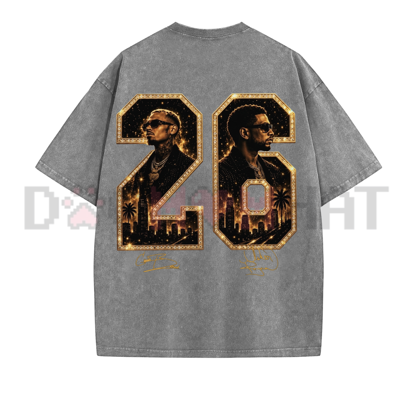 Raymond & Brown The R&B Tour 2026 V36 Premium Acid Washed T-Shirt