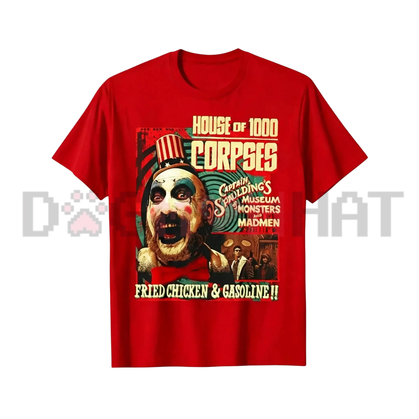Vintage Classic Horror Movie Graphic Tee - Retro Cinema Spooky Soft Cotton Unisex Relaxed Fit Halloween Streetwear T-Shirt