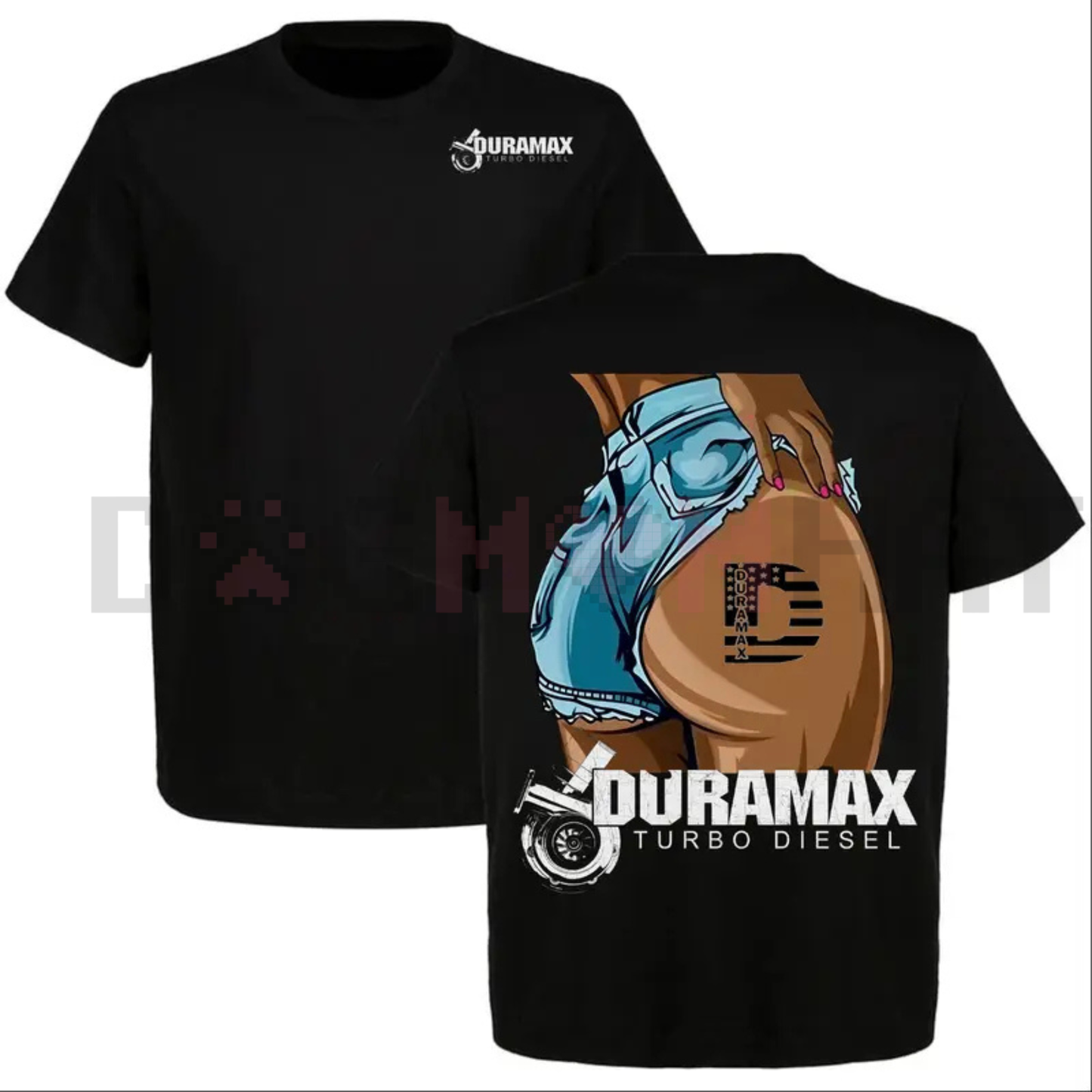 "Sexy Duramax Babe" 2 Sides T-Shirt