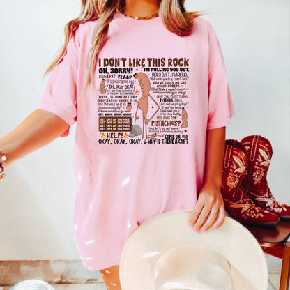 "I Don't Like This Rock" Marcus & Robert T-Shirt – Graphic Music Tee