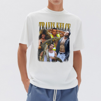 Travis Kelce T-Shirt - Kansas City Football Graphic Tee, Unisex Game Day Fan Shirt