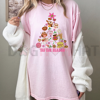 "Tis The Season Mexican Christmas Tree T-Shirt"