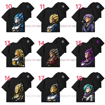 GAZE Series 90s Retro Anime Eyes Graphic Tee - Vintage Cyber Streetwear Summer Vacation Shirt
