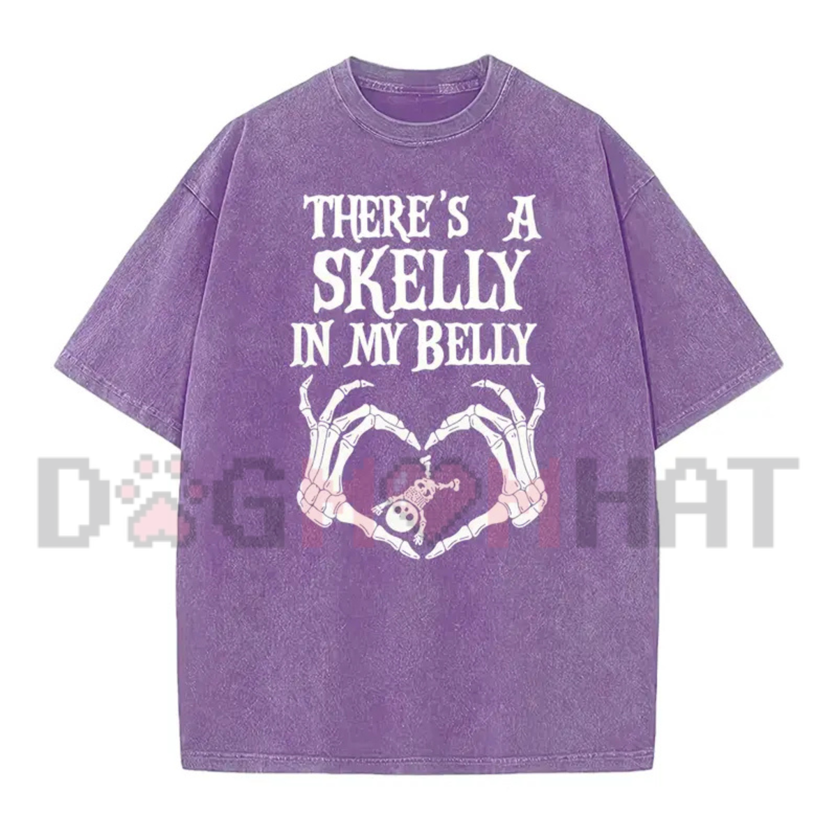 "Spooky Mama" Halloween Baby Announcement Graphic T-Shirt