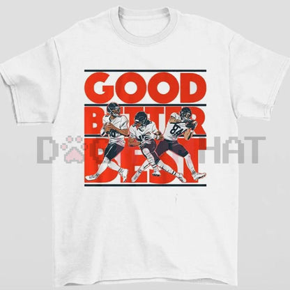 "Good Better Best" Bear Graphic Tee – Motivational Perseverance and Strength T-Shirt