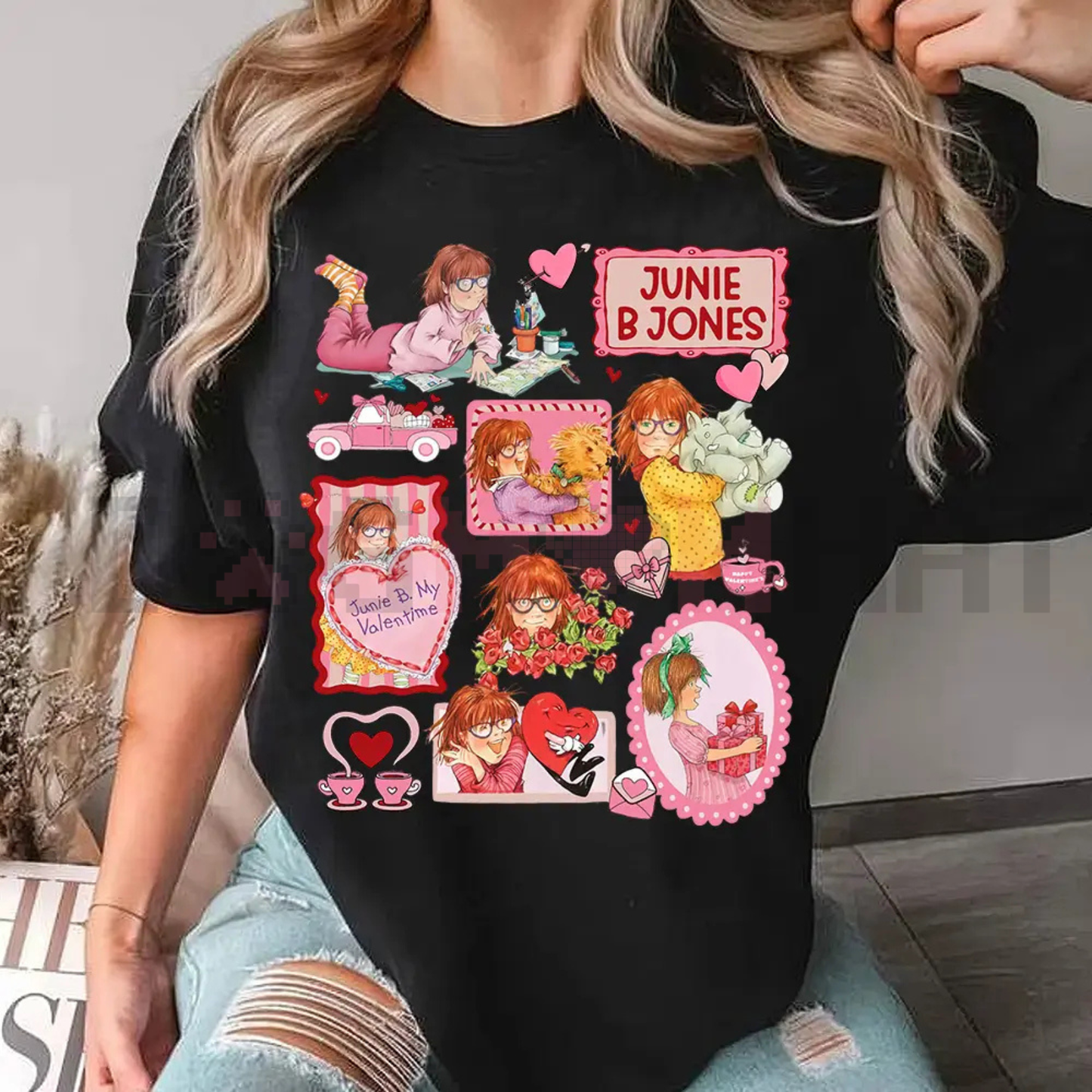 "Bestest Valentine" Junie B. Jones Tee