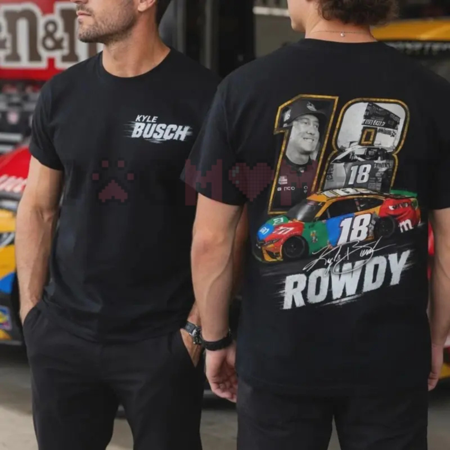 Kyle Busch "#18 Rowdy" Commemorative T-Shirt