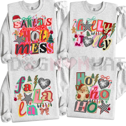 Preppy Girl Collage Y2K Sweatshirt