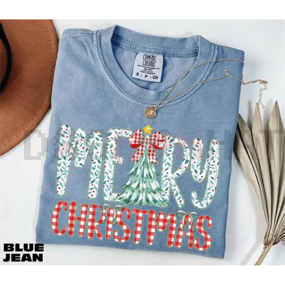'Christmas Cheer' T-Shirt – Retro Holiday Tree Vintage Merry Christmas Tee