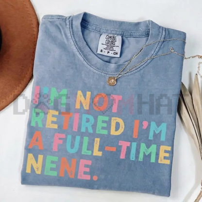 Retirement Grandma Shirt – Personalized Nana Mimi Gigi T-Shirt