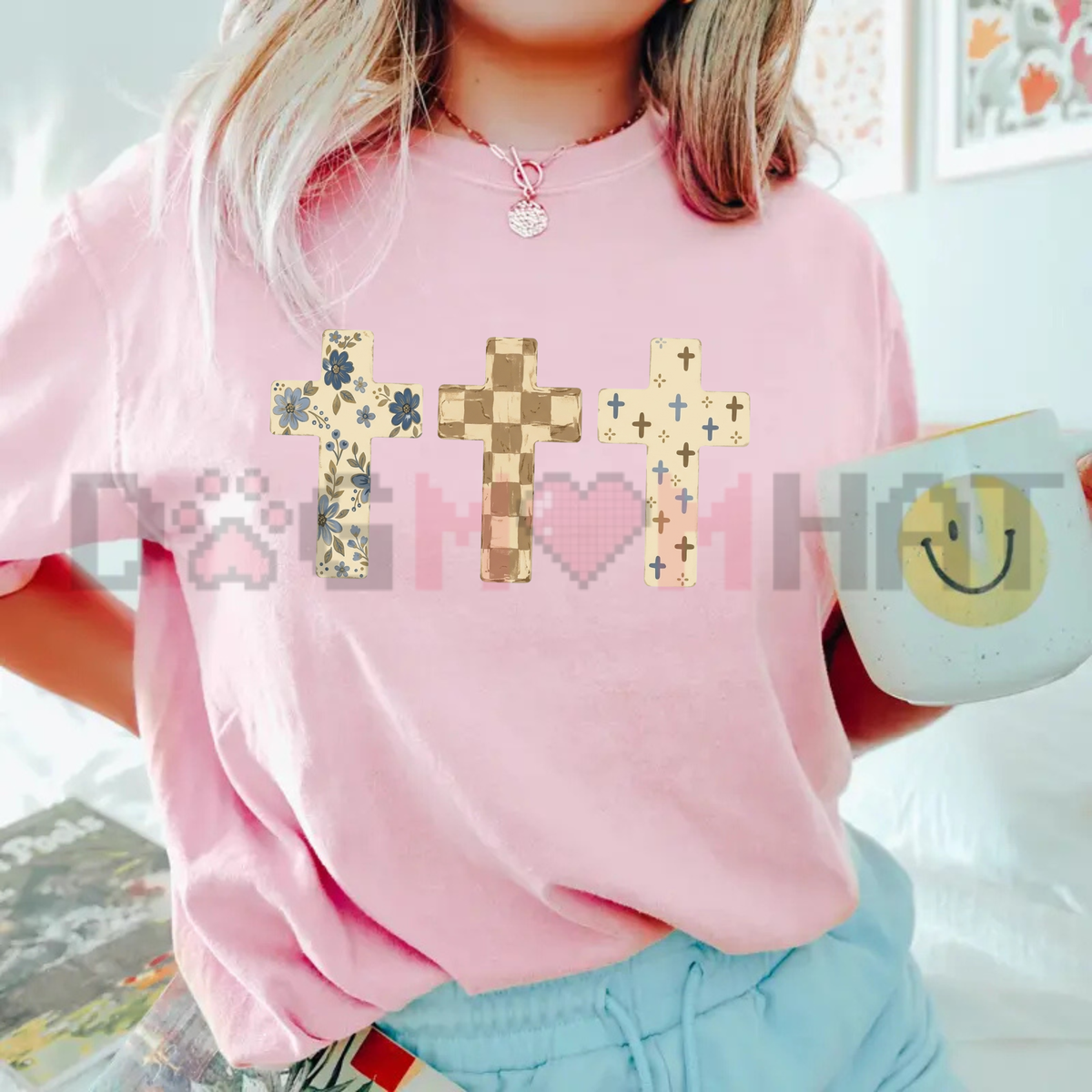 Faith & Faithless Crosses Graphic T-Shirt