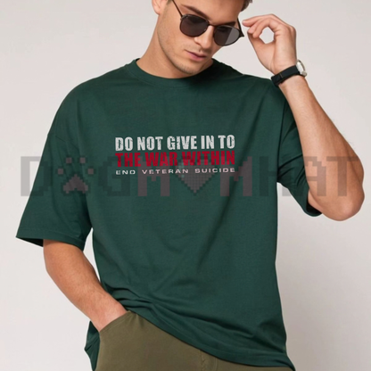 Battles Inside Standard Tee – Veteran Mental Health Awareness Tactical Graphic Shirt