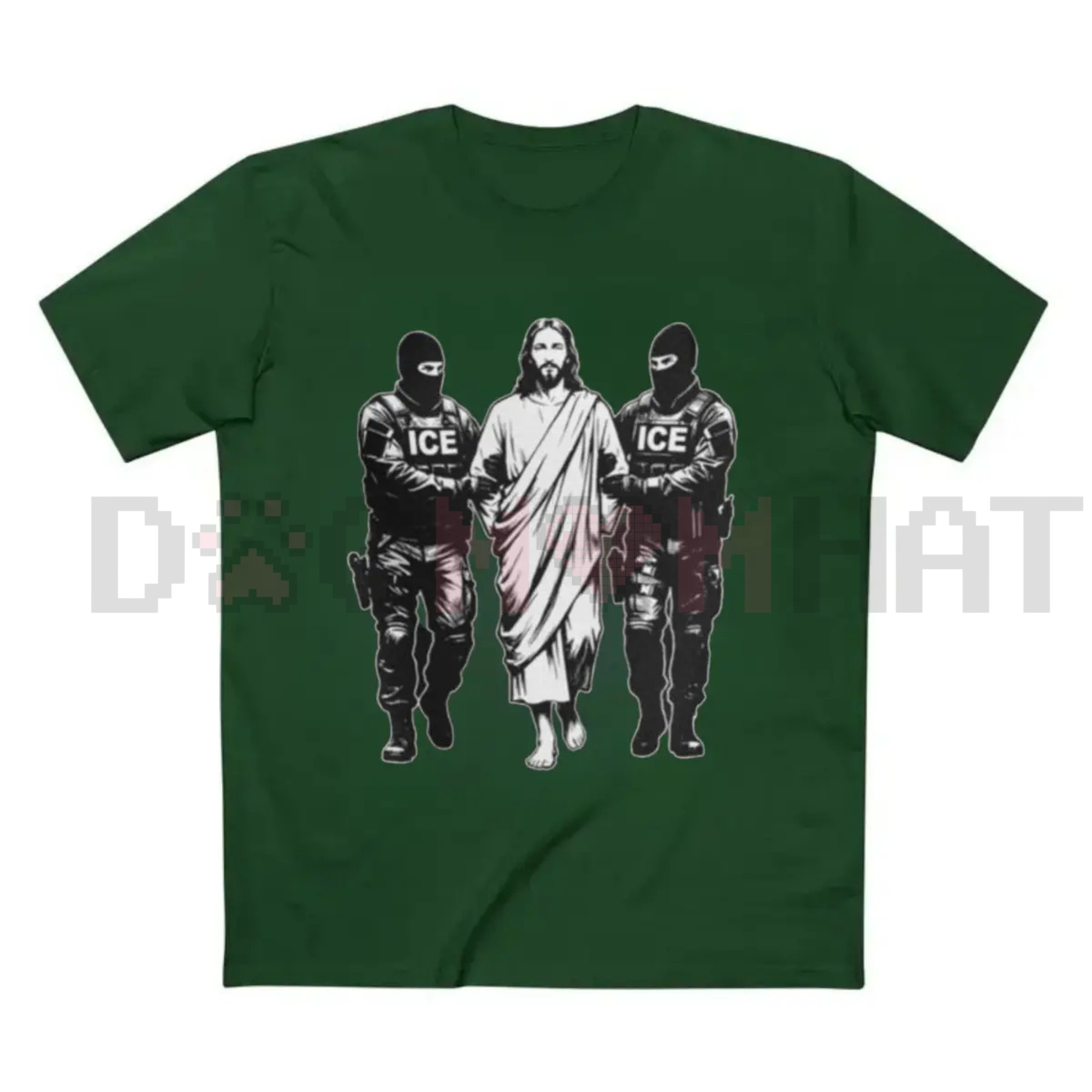 Jesus Arrested Parody Anti-ICE T-Shirt