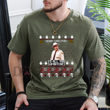 Merry Christmas Shirt – Smokey And The Bandit Movie T-Shirt