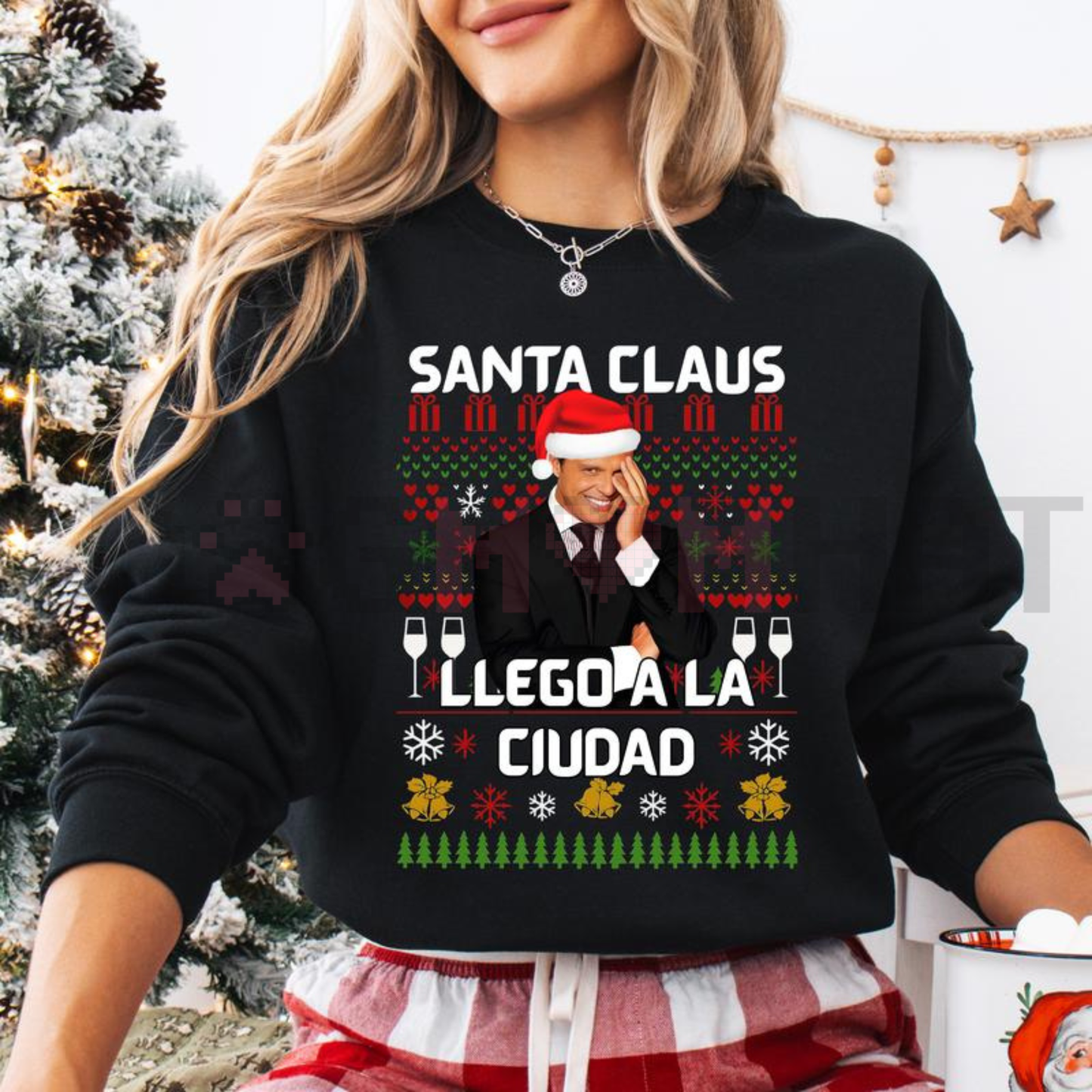 Feliz Navidad Sweatshirt – Mexican Christmas Gift & Funny Holiday Crewneck for Him & Her