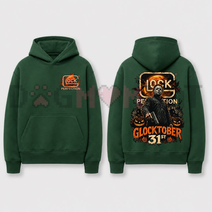 Michael Myers Glocktober 31st Double-Sided Graphic Hoodie