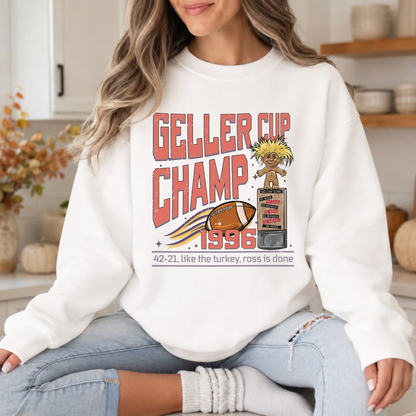 Geller Bowl Friendsgiving Graphic Sweatshirt