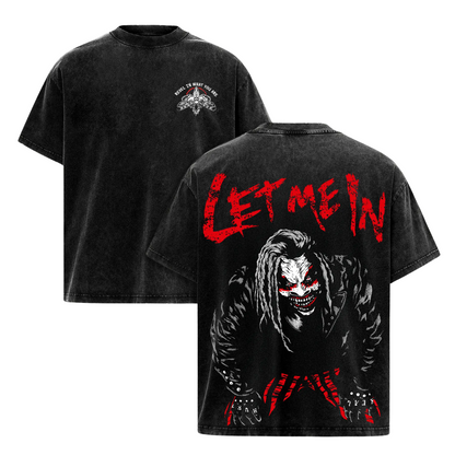 Bray Wyatt "Let Me In" Vintage T-Shirt – Wrestler Shirt, WWE T-shirt, The Fiend, Unisex Graphic Tee