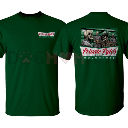 Parris Island Contraband Graphic Tee - Funny Military Movie Quote Jelly Doughnut Unisex Pure Cotton Shirt