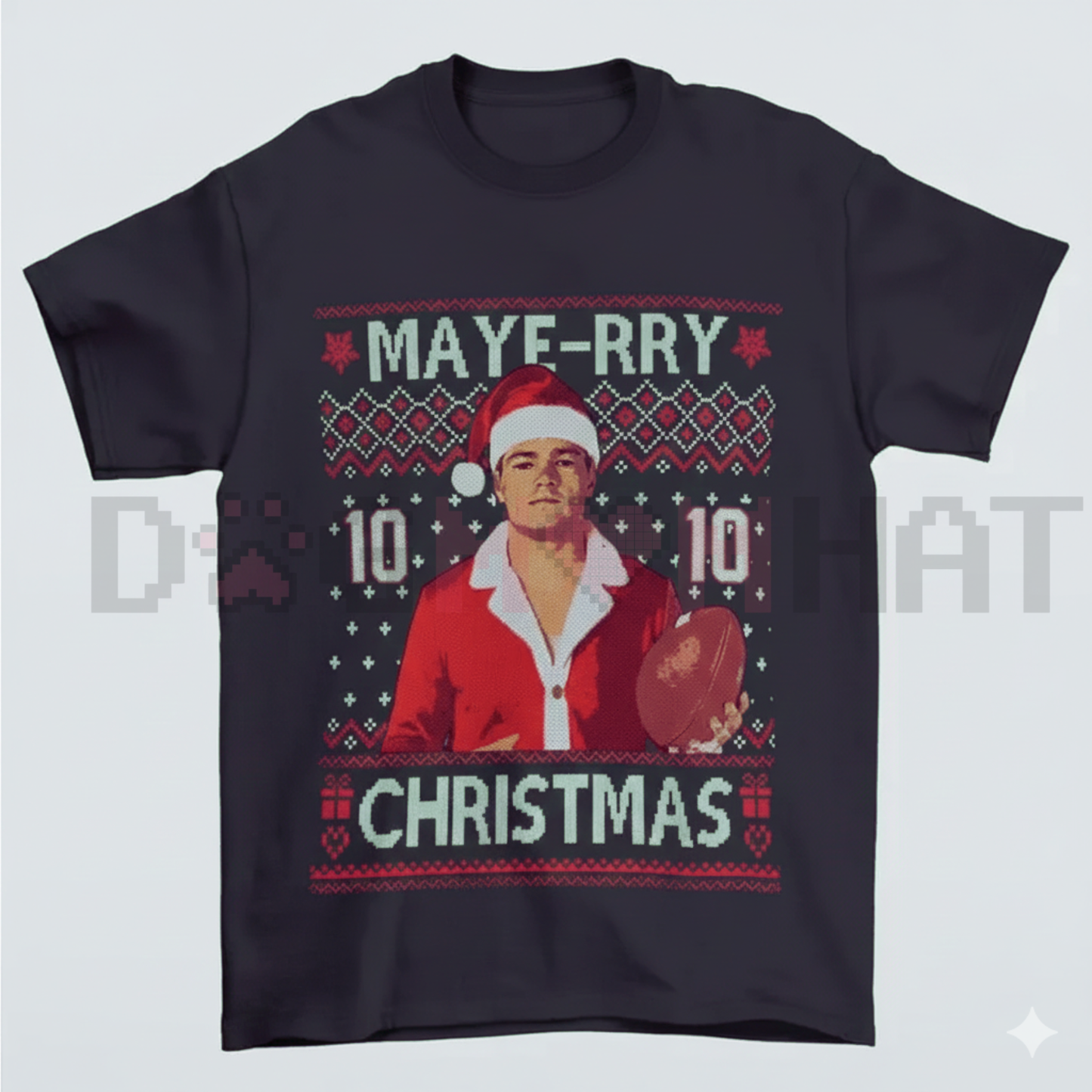 Drake Maye Christmas Sweater – Unisex Holiday Crewneck