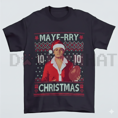 Drake Maye Christmas Sweater – Unisex Holiday Crewneck