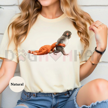 Monkey Punch Baby Monkey Graphic T-Shirt