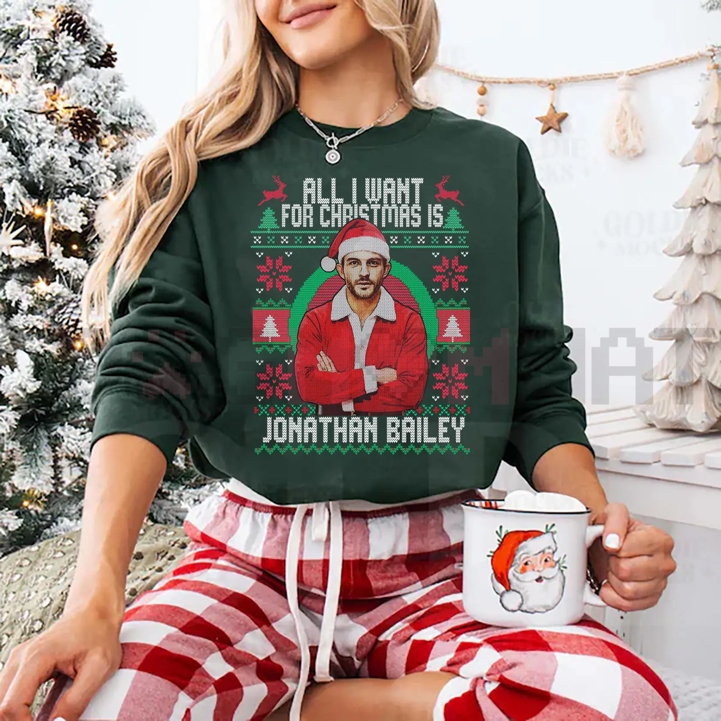 Fiyero "All I Want For Christmas Is Jonathan Bailey" Shirt