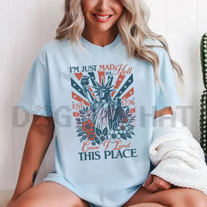 Vintage USA "Mad As Hell" 250th Anniversary Tee