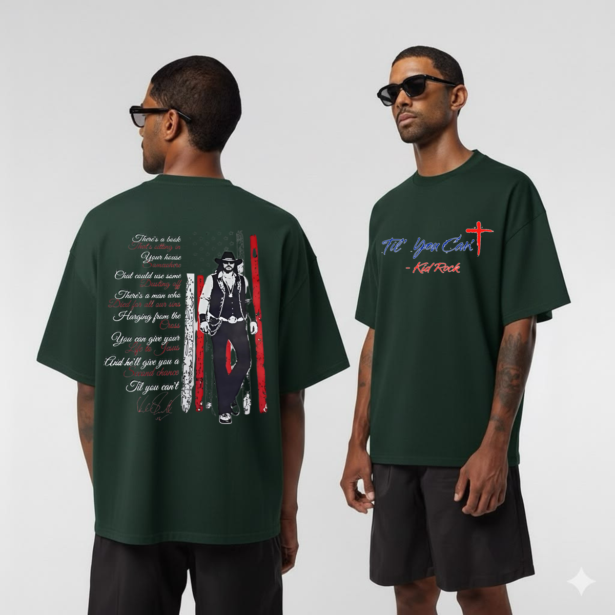 Til You Can't Country Music Graphic T-Shirt