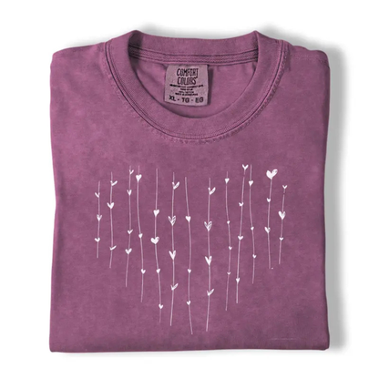 Minimalist Heart Shirt – Simple Valentine Graphic Tee
