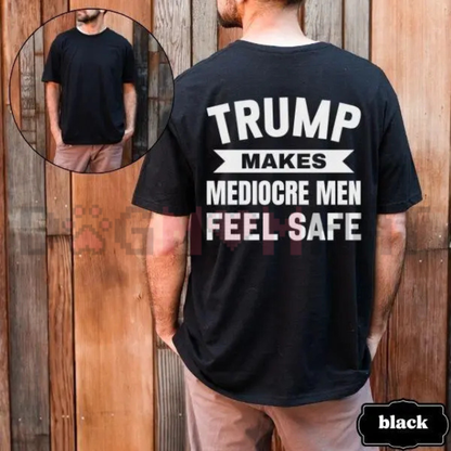 Progressive Satire Back Print Graphic Tee - Funny Political Commentary Pure Cotton Unisex Casual Shirt