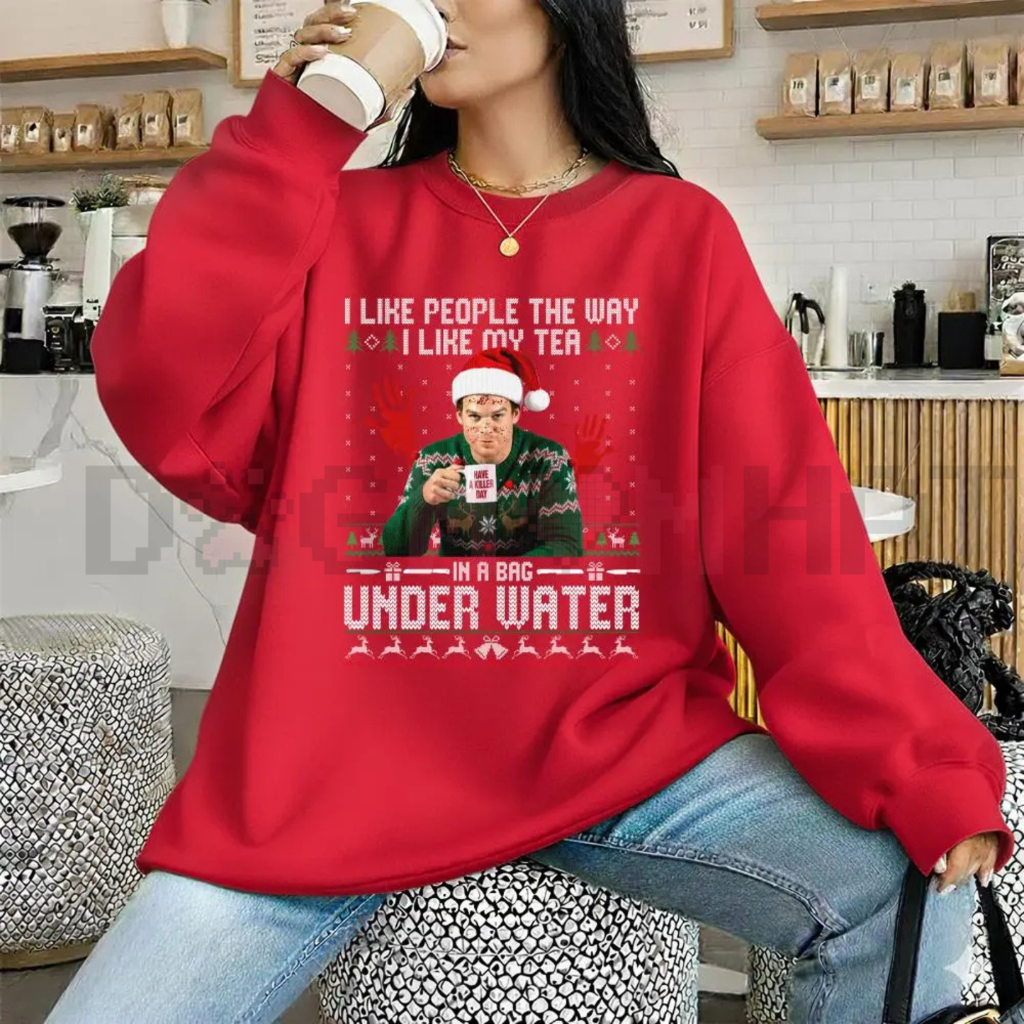 Dexter Christmas Vintage Sweatshirt