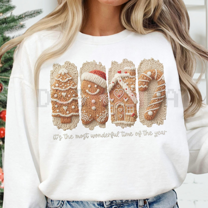 Relaxed Cozy Season Holiday Pullover – Unisex Fall Winter Comfort Crewneck Sweater
