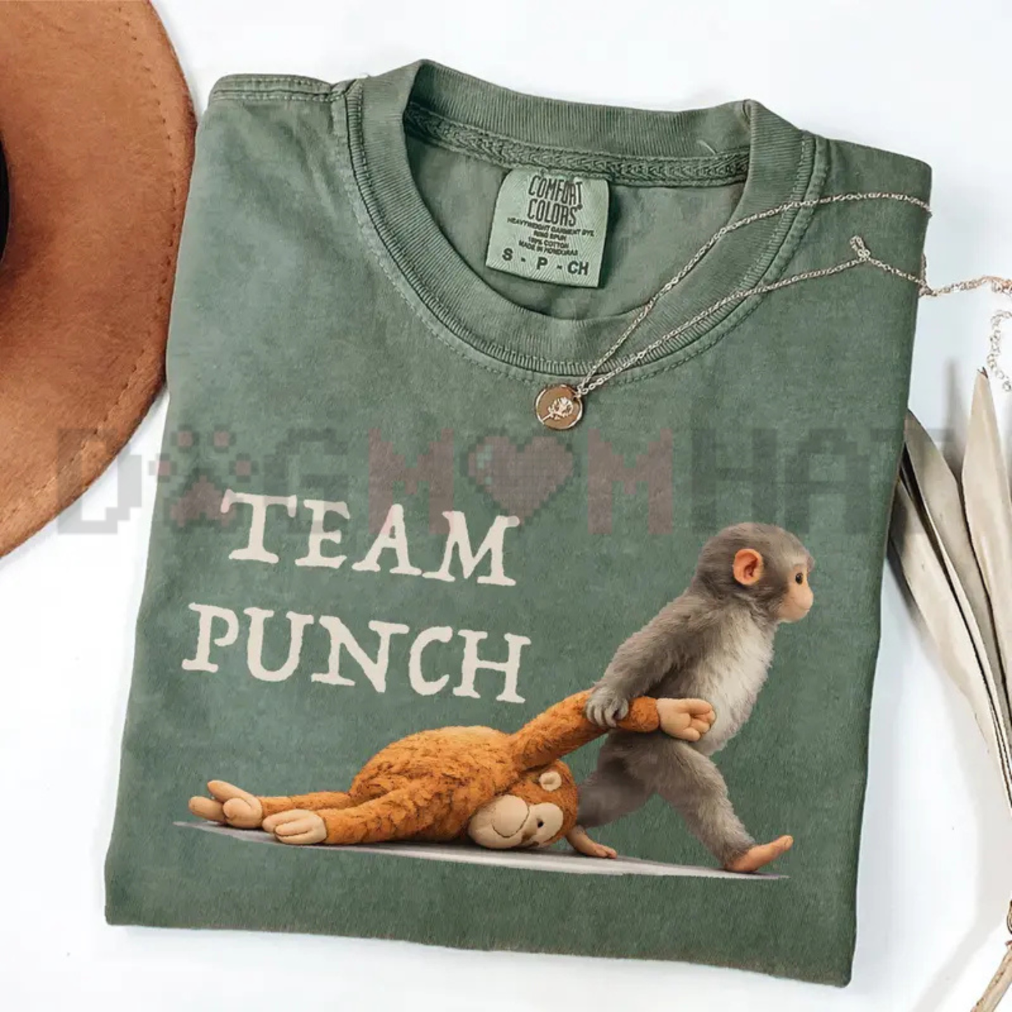 "Team Punch Monkey" Comfort Colors® T-Shirt