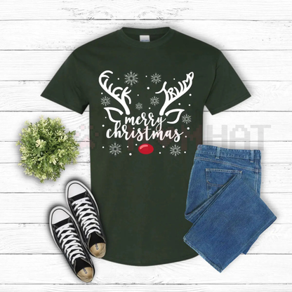 Christmas Reindeer Shirt – Unisex Satirical Political Holiday Tee