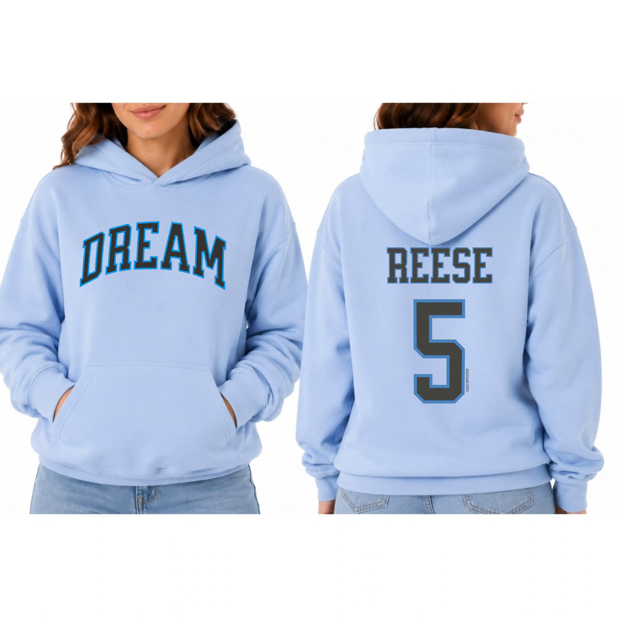 Bayou Dream Hoodie – Angel Reese WNBA Jersey Graphic Hoodie