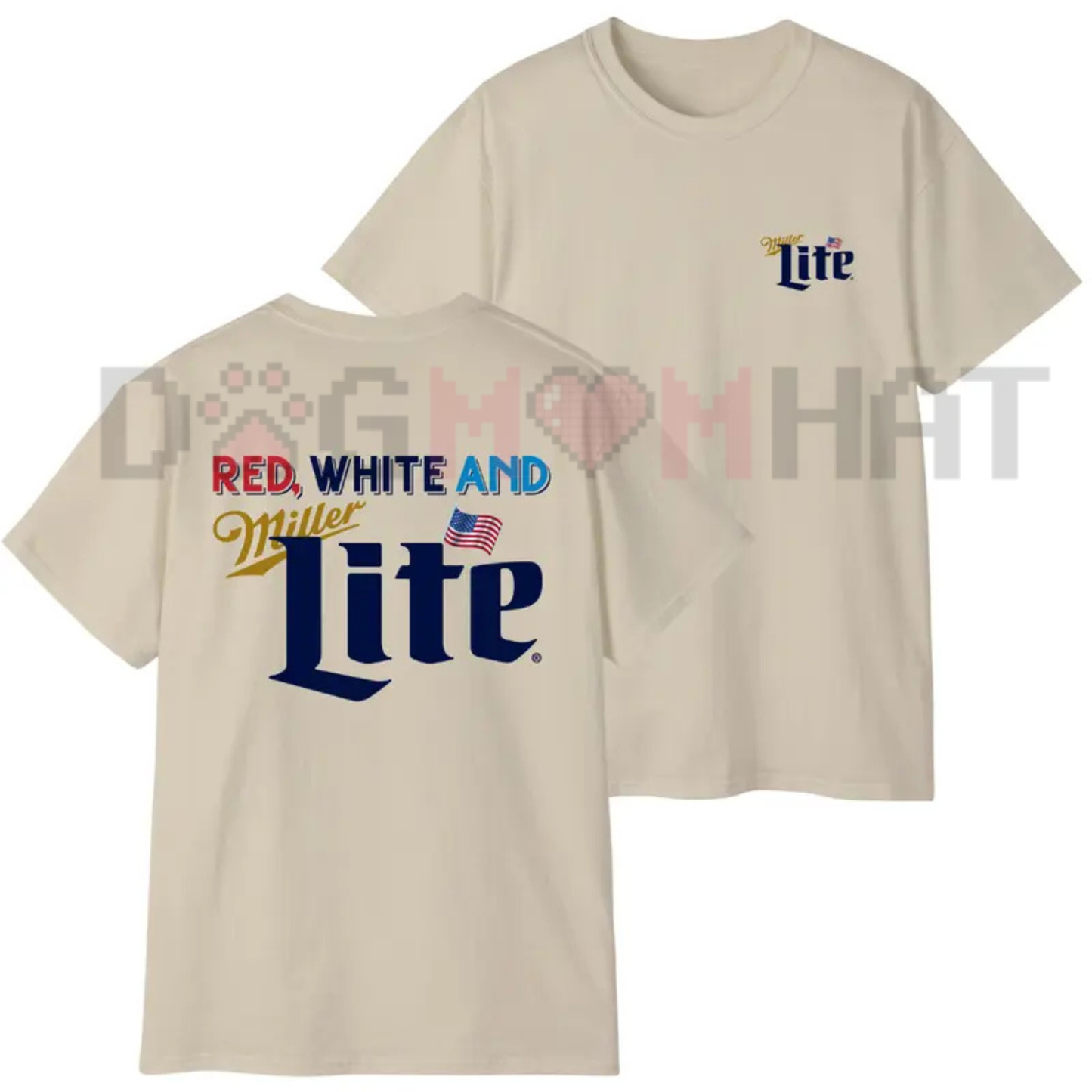"Red White And Lite" Colorful 4th of July T-Shirt