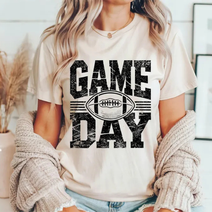 Football Season Game Day T-Shirt - Trendy Football Mom & Fall Sports Tee