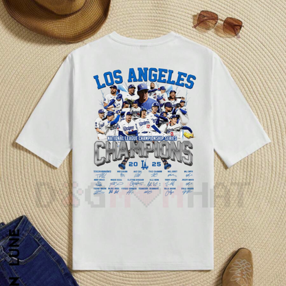 Los Angeles Champions T-Shirt – Unisex Game Day Graphic Tee, LA Fan Victory Top