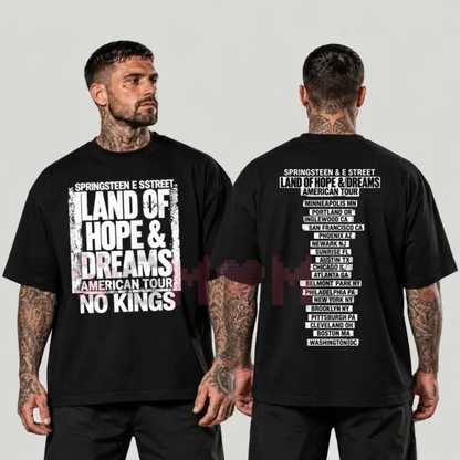 Jack Smith Land Of Hope And Dreams American Tour No Kings Graphic T-Shirt