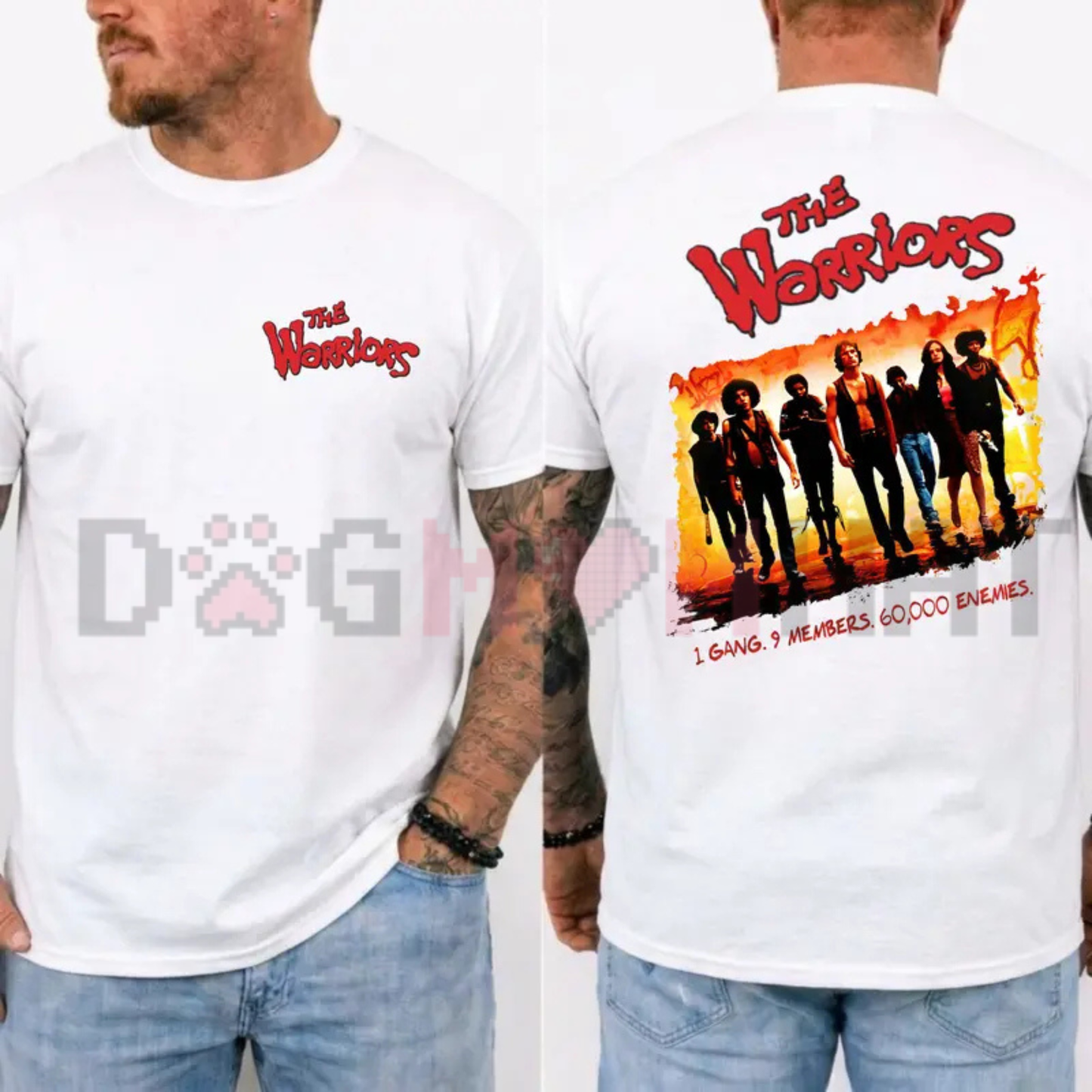 The Warriors (1979) Vintage Movie Graphic T-Shirt - Made in USA Retro 70s Streetwear Tee