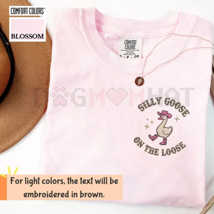 Funny Goose on the Loose Graphic Tee