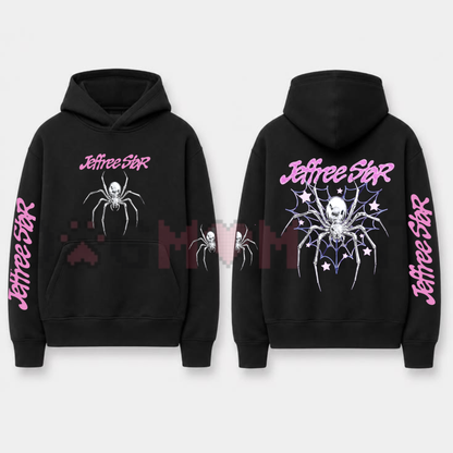 Cyber Metallic Domain Hoodie – Jeffree Star Webmaster Chrome Graphic hoodie