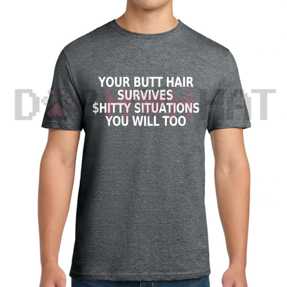I'm Surviving Out Of Spite Funny Sarcastic Graphic T-Shirt